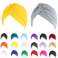 Headband Full Head Cover Turban Head Wrap Hair Loss Chemo Yoga Hat Bandana Scarf  eb-59027392